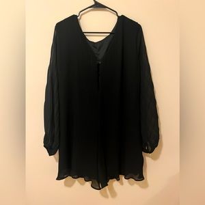 SH- Black Romper- Size: Medium